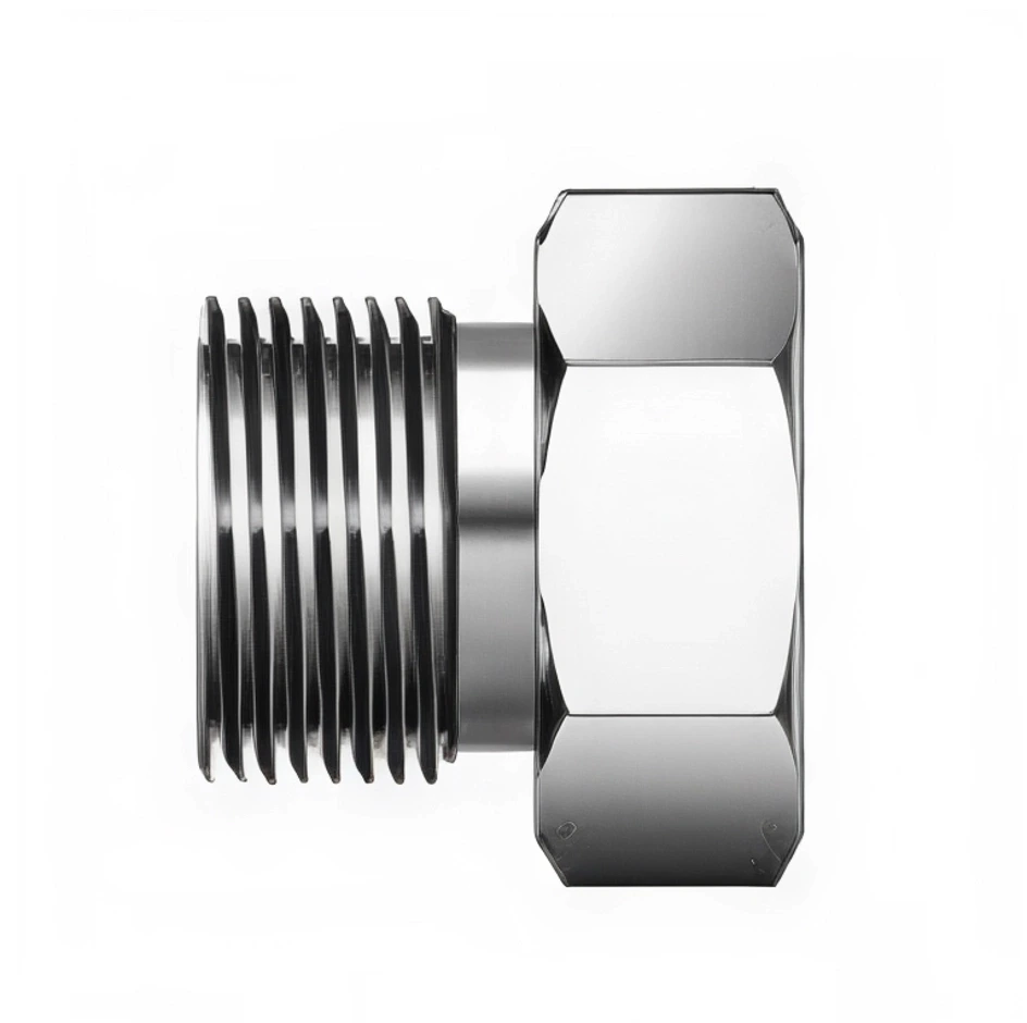 SM4HMN - Stainless Steel High Flow Male Nut 1/4" Head Size