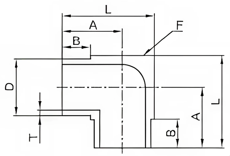 SM12E6 - Stainless Steel 3/4" O.D. Micro 90° Elbow - Image 2