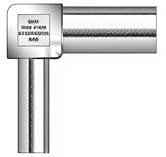 SM16X8E23 - Stainless Steel Reducing 90° Elbow - 1" O.D. x 1/2" O.D.